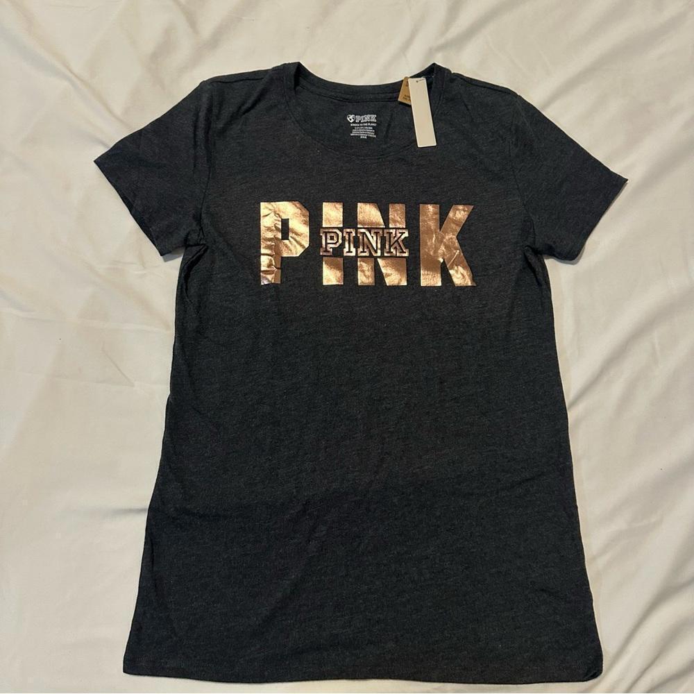 PINK Victoria secret Knit Short Sleeve Perfect T-Shirt